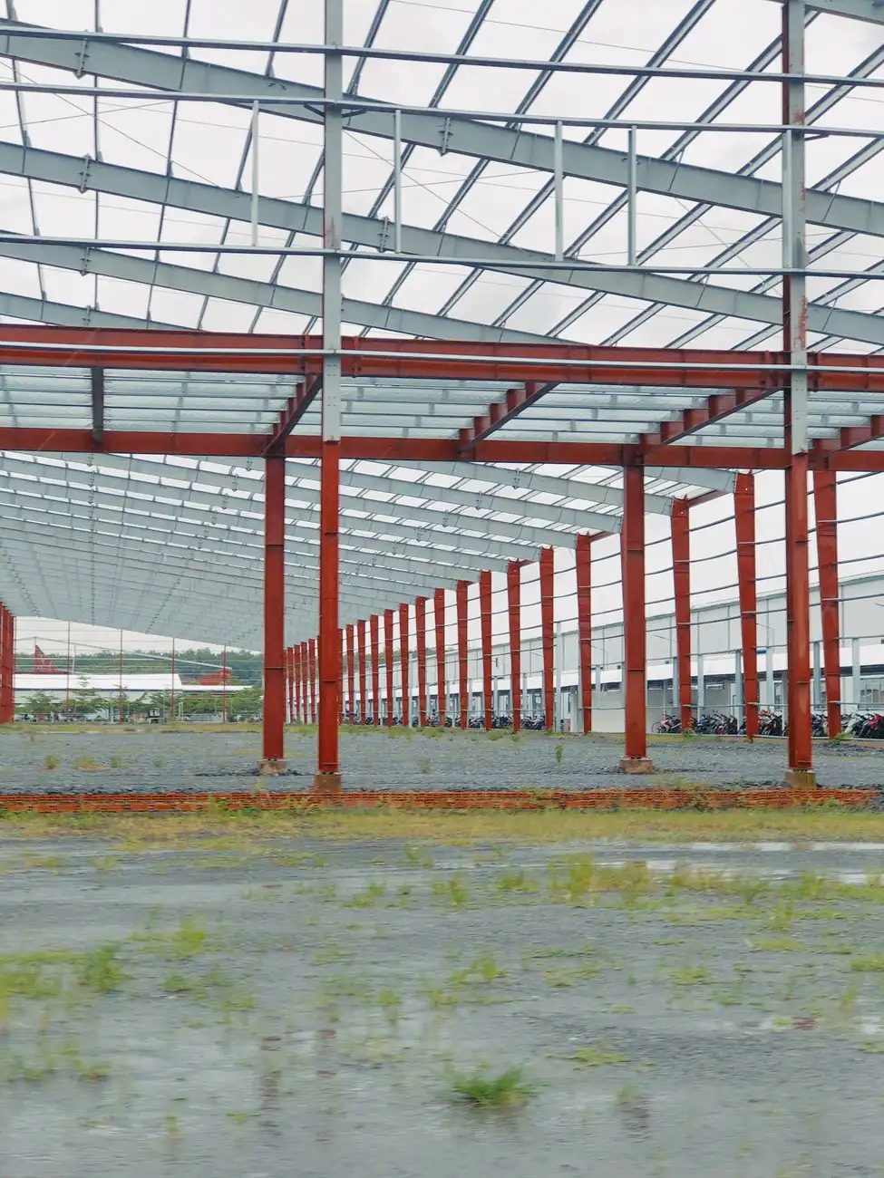 Bodega en construcción
